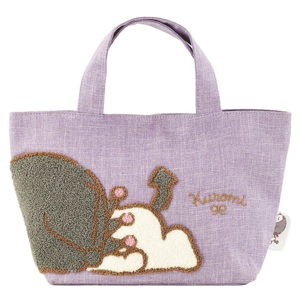 Kuromi (Sanrio) tote bag.